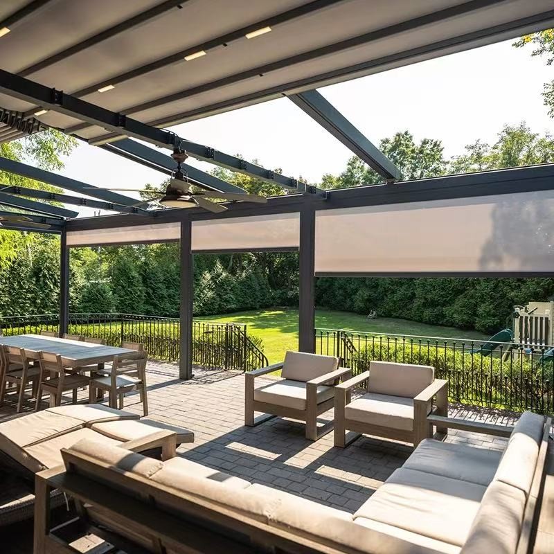Outdoor Aluminum Retractable Awning manufacturers